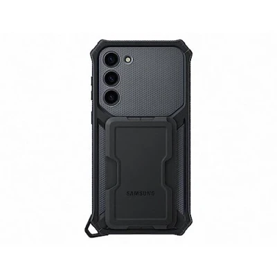 Image of Samsung Rugged Gadget TPU Back Cover Black Galaxy S23+