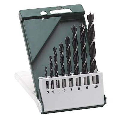 Image of Bosch Accessories 2609255215 Brad Point Drill Bit Set (8 Pieces)