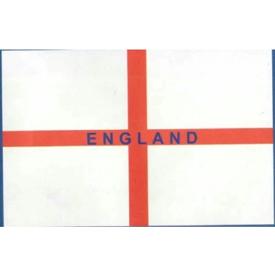 Image of England Football Gifts Official St George&#039;s Cross Printed Fleece Blanket (127cm x 152cm)