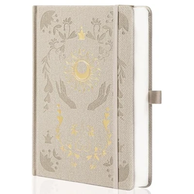 Image of MGGAO Lined Journal Notebook for Women Men, Journals Writing, A5 Aesthetic College Ruled Work, Travel, School,318 Numbered Pages,14.7 x 21.4 cm