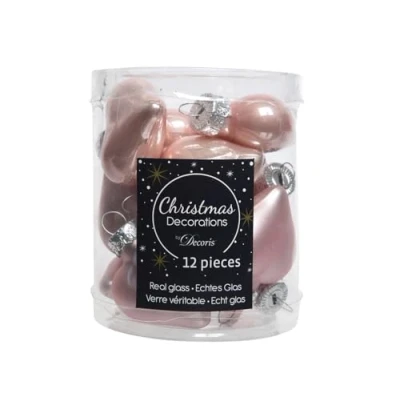 Image of GLASS MINI HEARTS BLUSH PI