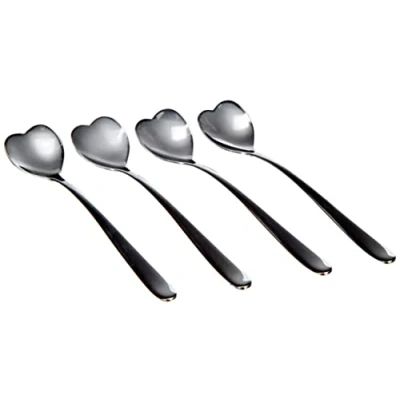 Image of Alessi Teaspoons Big Love AMMI08/7 4 pieces by Miriam Mirri