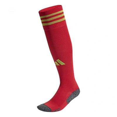 Image of adidas Unisex Adi 23 Socks, team colleg red/team semi sol green2, 6.5 8