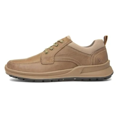 Image of Hush Puppies Adam Lace Mens Summer, Taupe, 12 UK