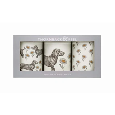 Image of Thornback &amp; Peel Dog Daisy Set 3 Caddies