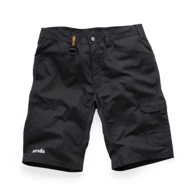 Image of Scruffs Trade Flex Shorts Black 32&quot; W