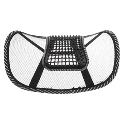 Image of Tubayia Mesh back cushion, lumbar support, support cushion for office chair, car seat.