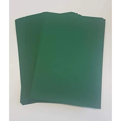 Image of Stella Crafts A4 Xmas Green Card Stock x 20 Sheets, 240gsm (297mm 210mm)