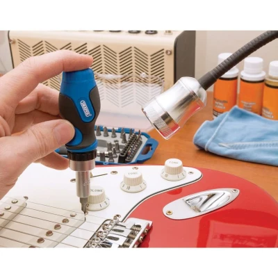 Image of Draper Ratchet Screwdriver and Bit Set (42 Piece)