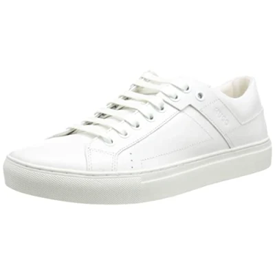 Image of HUGO Futurism_Tenn_lt, Men’s Low Top Sneakers, White (White 100), 8 UK (42 EU)