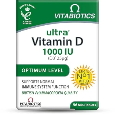 Image of Vitabiotics Ultra D3 tablets 96