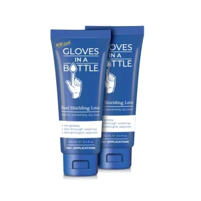 Image of Gloves In A Bottle Shielding Lotion 100ml Tube Pack of 2