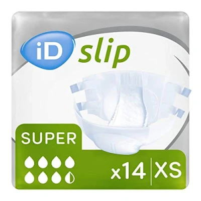 Image of iD Expert Slip All in One Incontinence Briefs Super Extra Small (1 Pack of 14)