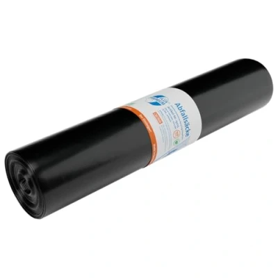 Image of Deiss Premium Plus Bin Bags 120 litres 700 x 1100 mm Black