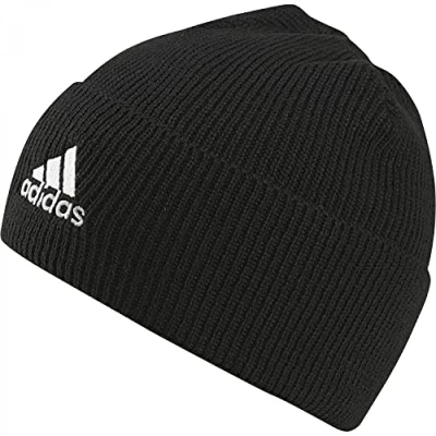 Image of adidas Unisex Tiro Woolie Hat, black/white, M UK