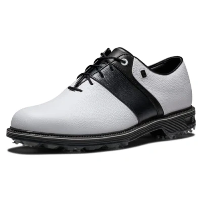 Image of FootJoy Men&#039;s Premiere Series Packard Golf Shoe, White Black, 10 UK