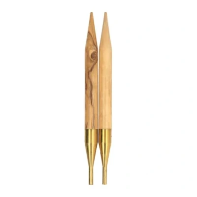 Image of AddiClick Nature Olivewood Interchangeable Needle Tips 10.0 mm