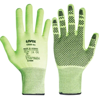 Image of uvex 60499 C500 Dry Gloves Size 8