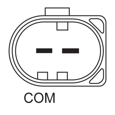 Image of 03G903016E, 03G903016G Generator BOSCH 0 986 081 340 14V 140A B+(M8) 166 excl. vacuum pump 50mm AUDI: A5 B8 Coupe, Q5, A4 Saloon