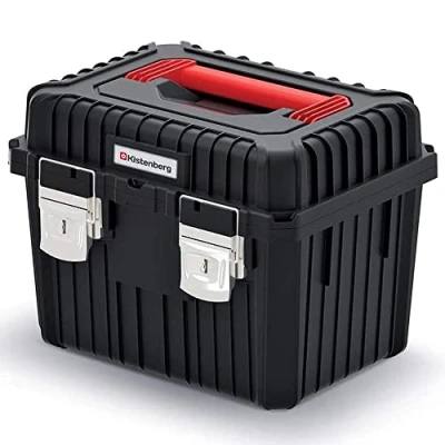 Image of Tool Box with Holder Clamping Locks, Plastic, 445 x 360 337 mm