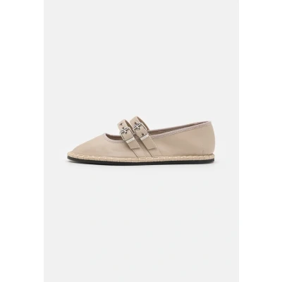 Image of mtng FLO Ankle strap ballet pumps, Women&#039;s, Size: 6.5, Raky nude Pu