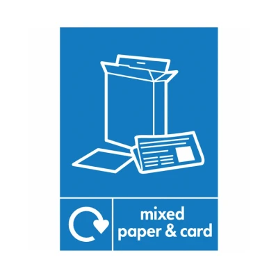 Image of A5 Sign Self Adhesive Mixed Paper and Card (Pack of 5) Y7321006