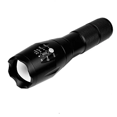 Image of Object Ultra Bright Zoomable Torch, Black