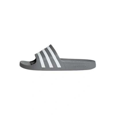 Image of adidas Sportswear AQUA Pool slides, Size: 4, grey three cloud white Synthetics