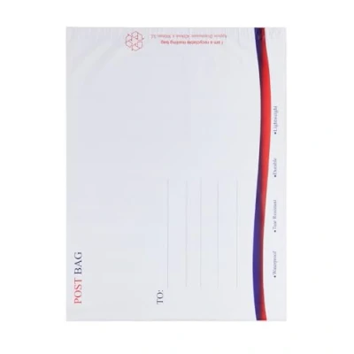 Image of Polythene Postal Mailing Bags Pack of 50 Peal &#039;n&#039; Seal Post Mail (420mm X 500mm)