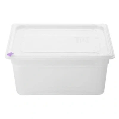 Image of Hygiplas Click Polypropylene 1/2 Gastronorm Tray 150mm (4 Pack)