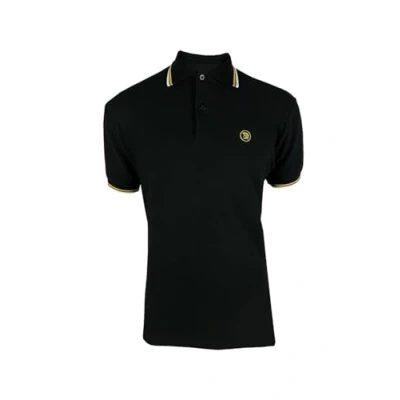 Image of Trojan Twin Tipped Textured Polo TC/1038 XL Black