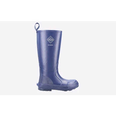 Image of Muck Boots Men&#039;s Mudder Tall Pull On Waterproof Wellington Boot, Navy, 8