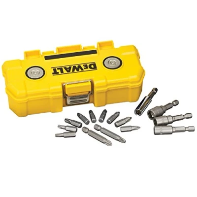 Image of Dewalt DT7918 QZ Torsion Bit Shock Proof, One Size, Set of 15 Pieces