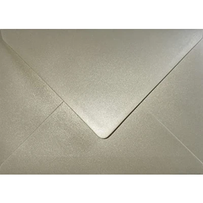Image of C5 Coloured Envelopes for A5 Greeting Cards Wedding Invitations &amp; Crafts (162x229mm) Pack of 60 (Pearl Ivory)