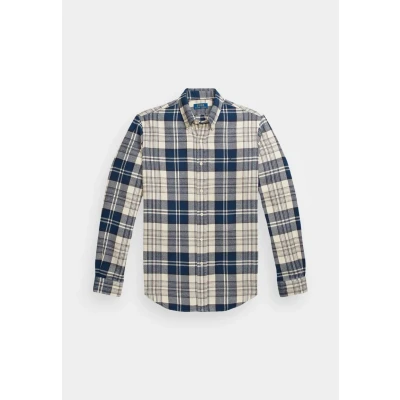 Image of Polo Ralph Lauren Custom Fit Checked Cotton Shirt S