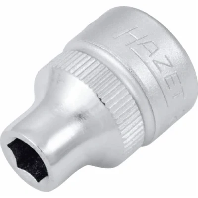 Image of HAZET 880 6 24 mm Point Traction Profile Socket Chrome Plated/Polished