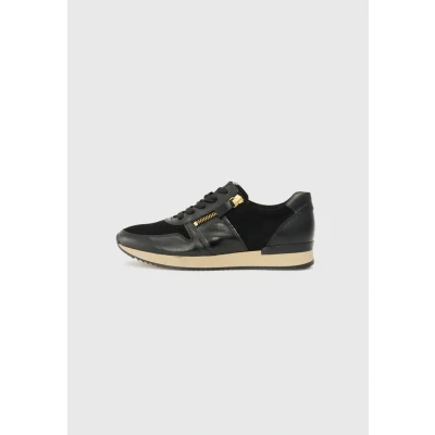 Image of Gabor Trainers schwarz/goldcoloured, Women&#039;s, Size: 3.5, Schwarz/gold/coloured shoes