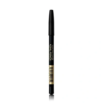 Image of Max Factor Kohl Pencil Eyeliner, 20 Black, Easy to Blend Formula, Perfect for Smokey Eyes Make up, 4 g