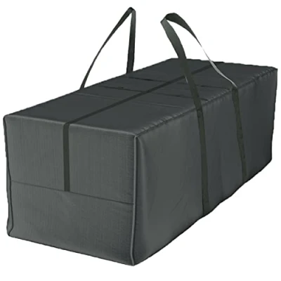 Image of Climecare Garden Furniture Cushion Storage Bag, Waterproof, Dust Proof, Anti UV, Heavy Duty 600D Oxford Fabric Cover for Christmas Tree XXL (175 x 80 60 cm)