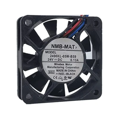 Image of CYRMZAY Compatible For NMB MAT 2406KL 05W B59 6015 24V 0.13A 3 Wire cooling fan