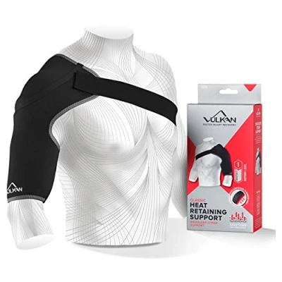 Image of VULKAN Classic Shoulder Support, Brace for Rotator Cuff Injury, AC Joint and Dislocation, Comfort Pain Relief, Unisex, Small