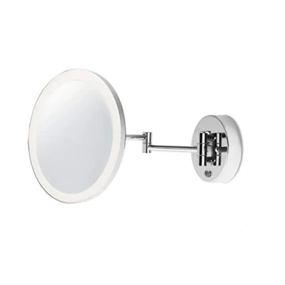 Image of Reflex LED Bathroom Magnifying Adjustable Wall Light Chrome, Mirror IP44