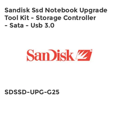 Image of SanDisk Notebook Upgrade Kit,SDSSD UPG G25, Black
