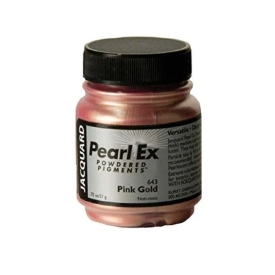 Image of Jacquard Pearl Ex Powdered Pigment Pink Gold