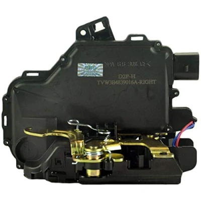 Image of Rear Right Driver Side Central Door Lock Actuator Mechanism Replacement For VW Polo (9n) 01&gt;09