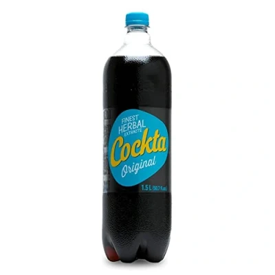 Image of 4 Cockta Legendary Taste Fizzy Drinks with Finest Herbal Extract Soft Drink New To Market Non Alcoholic Drinks, Caffeine Free &amp; Orthophosphoric Acid Energy Perfect for Your Moments