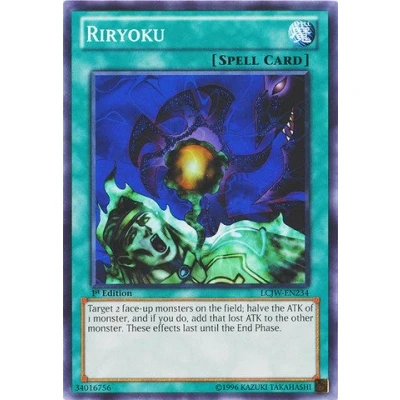 Image of Yu Gi Oh! Riryoku (LCJW EN234) Legendary Collection 4: Joey&#039;s World 1st Edition Common by