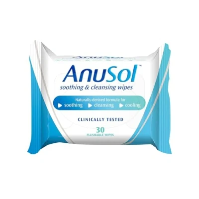 Image of Anusol Soothing &amp; Cleansing Wipes,30 Count (Pack of 1)