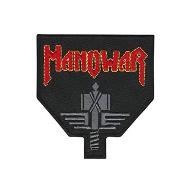 Image of Manowar Manowar_1 Patch Badge Embroidered Iron on Applique Souvenir Accessory