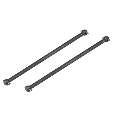 Image of RC Car Drive Shafts, 2 Pcs 101mm Metal Dog Bone Shafts for FS 53633/51805 / 51806 1/10 Scale Accessory Parts(Black)